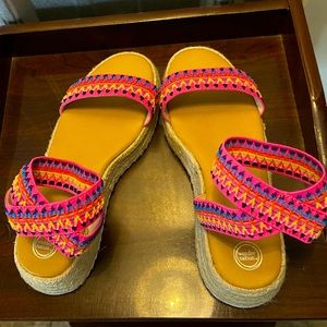 Pink sandals